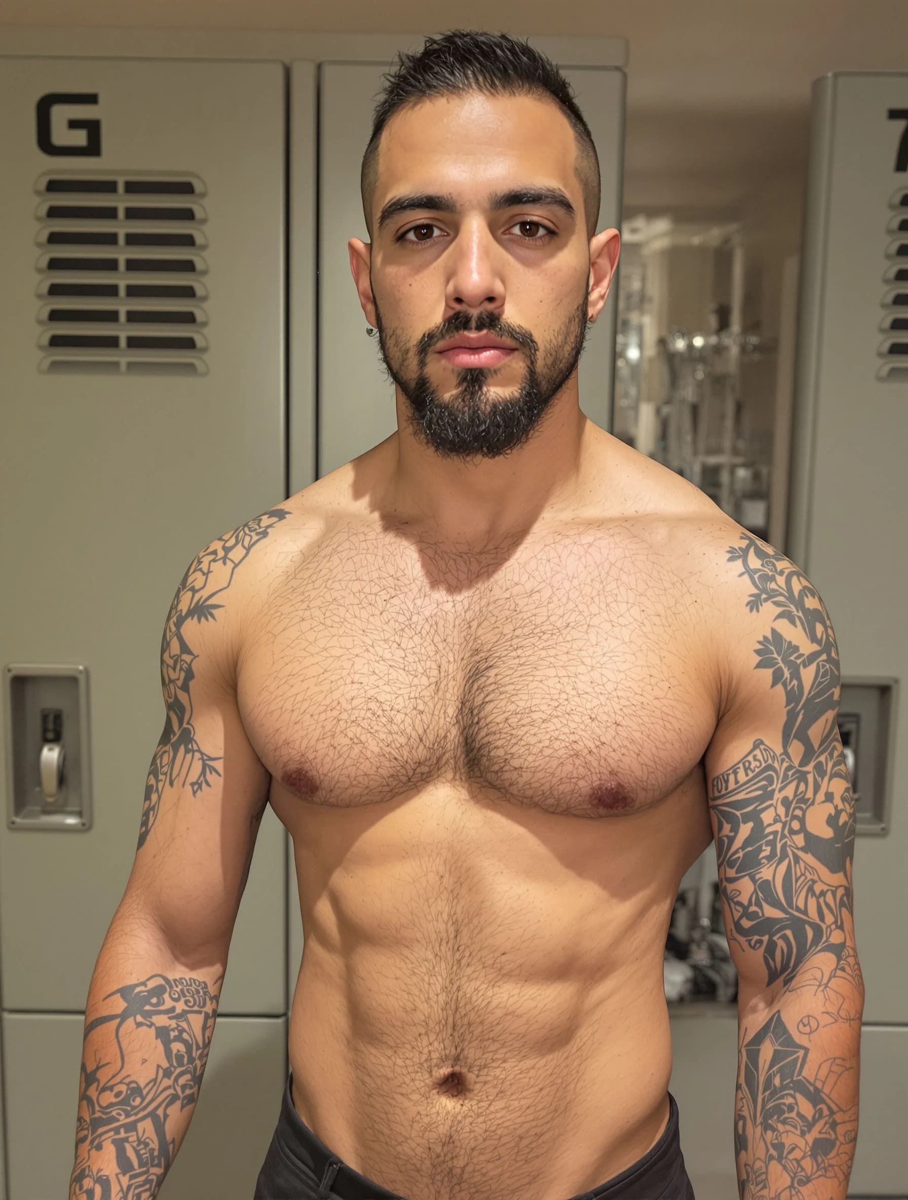 Shirtless man online nearby on the dipnzip gay hookup app
